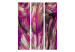 Room Separator Purple Energy - artistic pink landscape in abstract motif 133715 additionalThumb 3