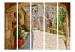 Room Divider Screen Provincial Street in Tuscany II - architecture of houses and street 134015 additionalThumb 3