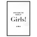 Poster Who Run The World? Girls! - black English quotes in the form of a citation 134215 additionalThumb 15