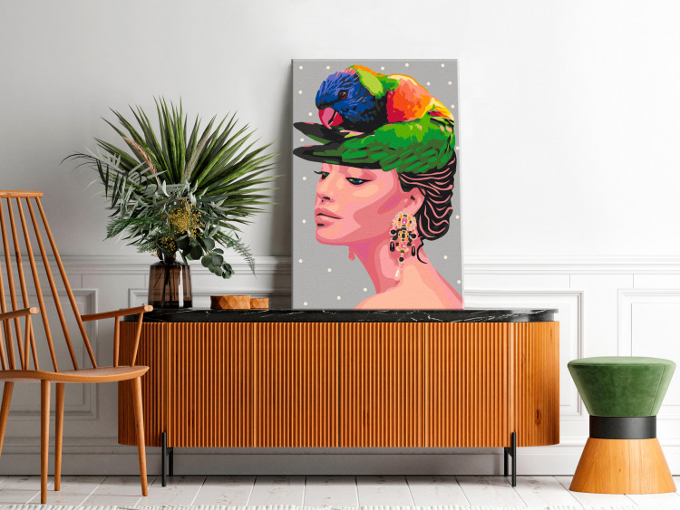 Paint by Number Kit Parrot on the Head 135315 additionalImage 2