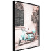 Wall Poster Iconic Vespa - automotive composition against the backdrop of an Italian city street 135915 additionalThumb 8