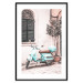 Wall Poster Iconic Vespa - automotive composition against the backdrop of an Italian city street 135915 additionalThumb 14