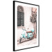 Wall Poster Iconic Vespa - automotive composition against the backdrop of an Italian city street 135915 additionalThumb 5