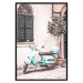 Wall Poster Iconic Vespa - automotive composition against the backdrop of an Italian city street 135915 additionalThumb 10