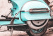 Wall Poster Iconic Vespa - automotive composition against the backdrop of an Italian city street 135915 additionalThumb 2