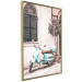 Wall Poster Iconic Vespa - automotive composition against the backdrop of an Italian city street 135915 additionalThumb 7