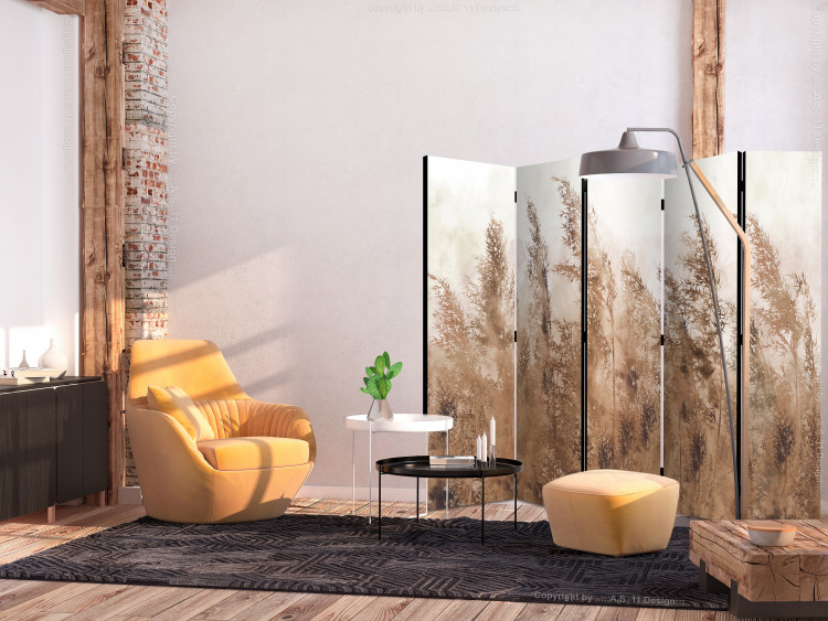 Room Divider Tall Grasses - Brown II [Room Dividers] 136115 additionalImage 4
