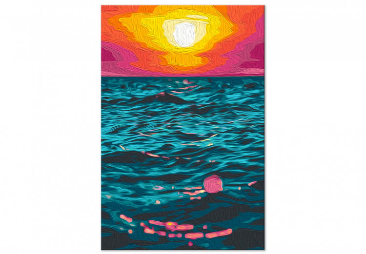 Paint by Number Kit Royal Sea - Sunset in Turquoise Water 145215 additionalImage 3