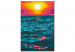Paint by Number Kit Royal Sea - Sunset in Turquoise Water 145215 additionalThumb 3