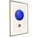 Wall Poster Blue Uranus - Gas Giant with a Solar System in Shades of Blue 146315 additionalThumb 12