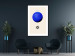 Wall Poster Blue Uranus - Gas Giant with a Solar System in Shades of Blue 146315 additionalThumb 13