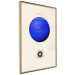 Wall Poster Blue Uranus - Gas Giant with a Solar System in Shades of Blue 146315 additionalThumb 7