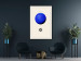 Wall Poster Blue Uranus - Gas Giant with a Solar System in Shades of Blue 146315 additionalThumb 16