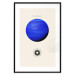 Wall Poster Blue Uranus - Gas Giant with a Solar System in Shades of Blue 146315 additionalThumb 24