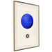 Wall Poster Blue Uranus - Gas Giant with a Solar System in Shades of Blue 146315 additionalThumb 11