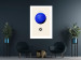 Wall Poster Blue Uranus - Gas Giant with a Solar System in Shades of Blue 146315 additionalThumb 9