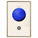 Wall Poster Blue Uranus - Gas Giant with a Solar System in Shades of Blue 146315 additionalThumb 22