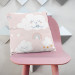 Decorative Microfiber Pillow Cloudscapes - composition in shades of white and pink cushions 147015 additionalThumb 2