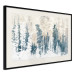 Poster Abstract Grove - Landscape of a Winter Forest With Blue Trees 149015 additionalThumb 6