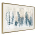 Poster Abstract Grove - Landscape of a Winter Forest With Blue Trees 149015 additionalThumb 10