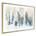 Poster Abstract Grove - Landscape of a Winter Forest With Blue Trees 149015 additionalThumb 9