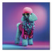 Canvas AI Dog Poodle - Fluffy Animal in a Fashionable Colorful Outfit - Square 150115 additionalThumb 7