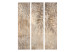 Room Separator Sketch of Palm Leaves - Beige Composition With a Plant Motif [Room Dividers] 151415 additionalThumb 3