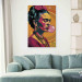 Large canvas print Frida Kahlo - Portrait of a Woman With Bubble Gum in Pop-Art Style [Large Format] 152215 additionalThumb 4