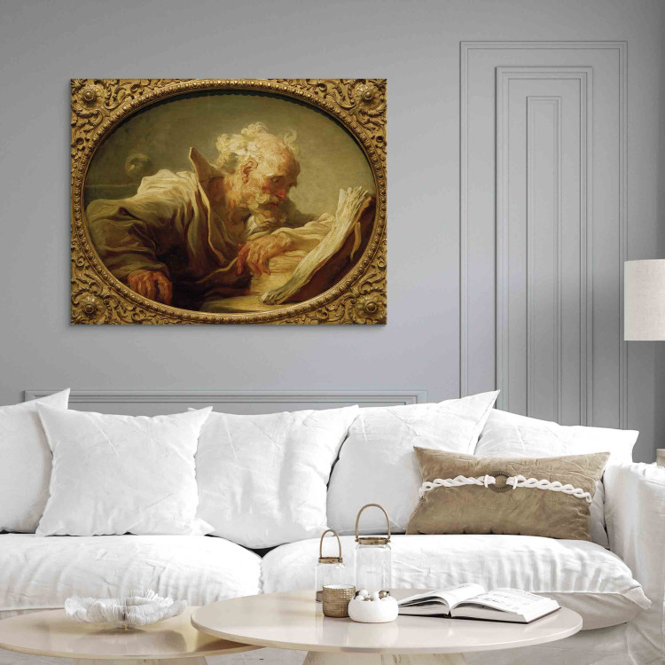 Art Reproduction An old man reading 153015 additionalImage 5