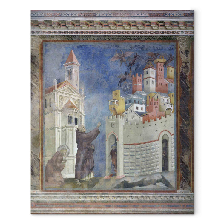 Art Reproduction St. Francis Frees the Town Arezzo of the Demons 153415