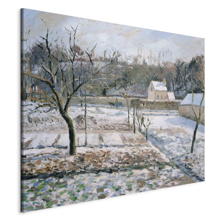 Reproduction Painting L'Hermitage, Pontoise, effet de neige  159715 additionalImage 2