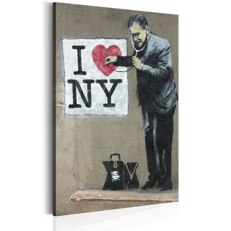 Canvas Print I Love New York by Banksy 72615 additionalImage 2