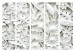Room Divider Alabaster Garden II - white stone texture with a plant motif 95415 additionalThumb 7