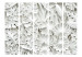 Room Divider Alabaster Garden II - white stone texture with a plant motif 95415 additionalThumb 3