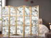 Room Divider Alabaster Garden II - white stone texture with a plant motif 95415 additionalThumb 8