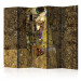 Room Separator Golden Kiss II - romantic figures in the style of Gustav Klimt 95615