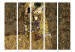 Room Separator Golden Kiss II - romantic figures in the style of Gustav Klimt 95615 additionalThumb 3