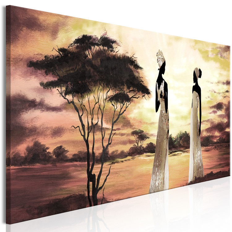Canvas Print African Goddesses (1 Part) Narrow 108525 additionalImage 2