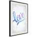 Poster Love Composition - colorful English text "love" on a bright background 114425 additionalThumb 3