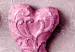 Canvas Stone love - six hearts on a concrete texture in pink colors 118225 additionalThumb 4