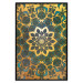 Wall Poster Gold of India - composition with a Zen-style Mandala in golden tones 119025 additionalThumb 24