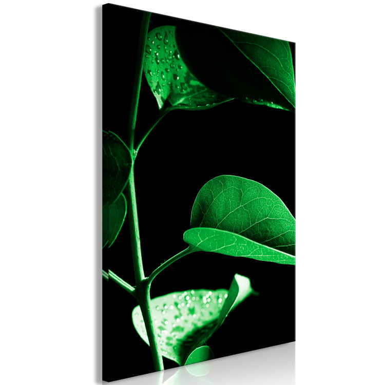 Canvas Plant in Black (1 Part) Vertical 121625 additionalImage 2