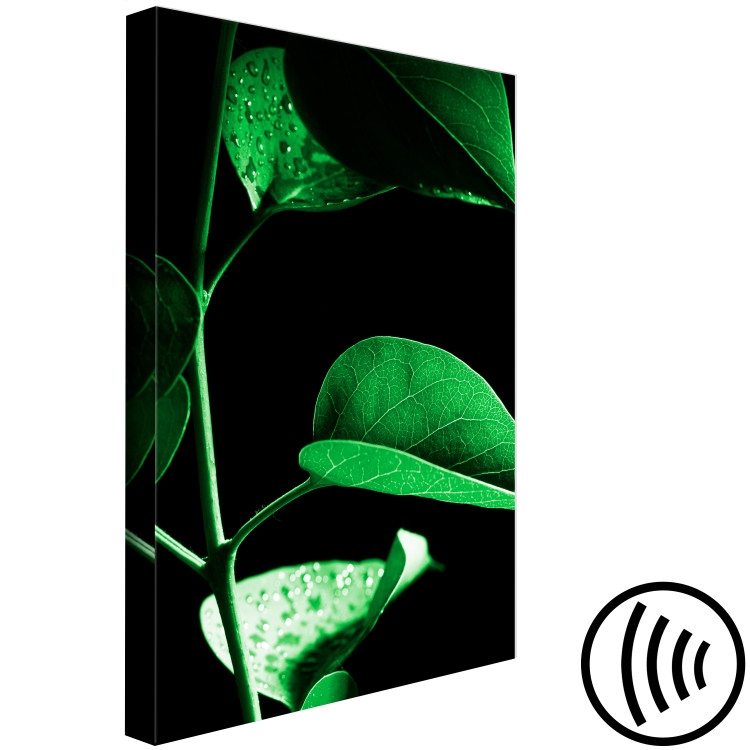 Canvas Plant in Black (1 Part) Vertical 121625 additionalImage 6
