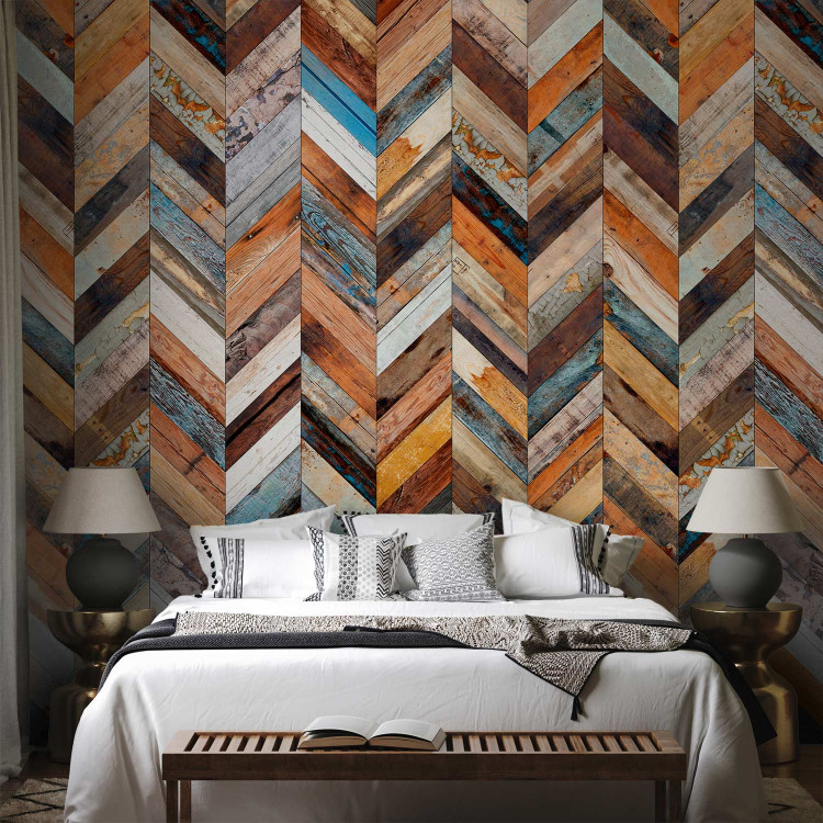 Modern Wallpaper Mosaic of Colours 122325 additionalImage 3