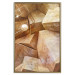 Poster Saffron Corners - stone rocks in geometric shapes 123825 additionalThumb 20