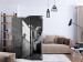 Room Divider Screen Narrow Alley (3-piece) - black and white city architecture landscape 124125 additionalThumb 4