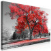 Large canvas print Autumn in the Park (Red) II [Large Format] 125625 additionalThumb 2