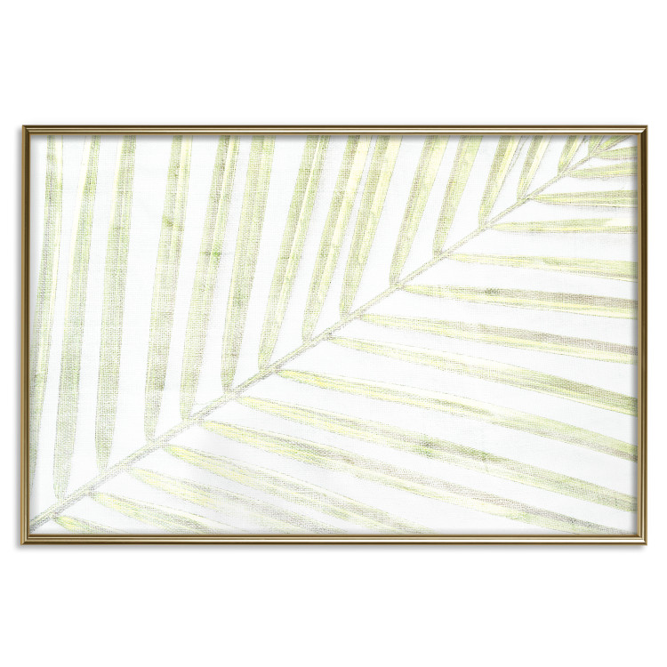 Wall Poster Palm Leaf - light green leafy composition of a tropical plant 126825 additionalImage 17