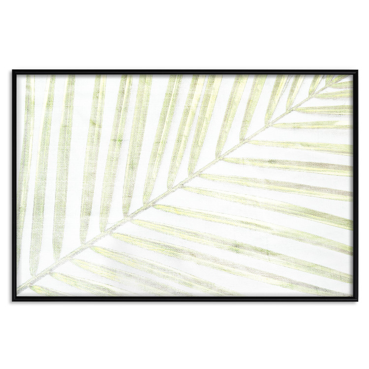 Wall Poster Palm Leaf - light green leafy composition of a tropical plant 126825 additionalImage 16