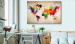 Large canvas print World Map: Abstract Fantasy [Large Format] 128625 additionalThumb 5